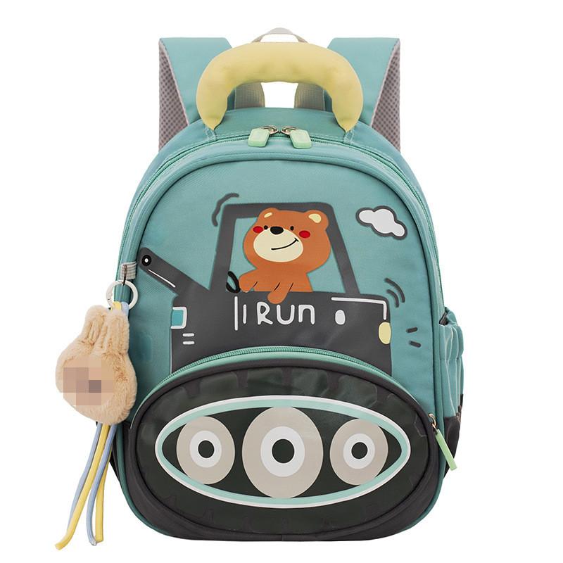 Kinder-Rucksack mit zwei Trägern, süßem Cartoon-Muster und atmungsaktivem Material