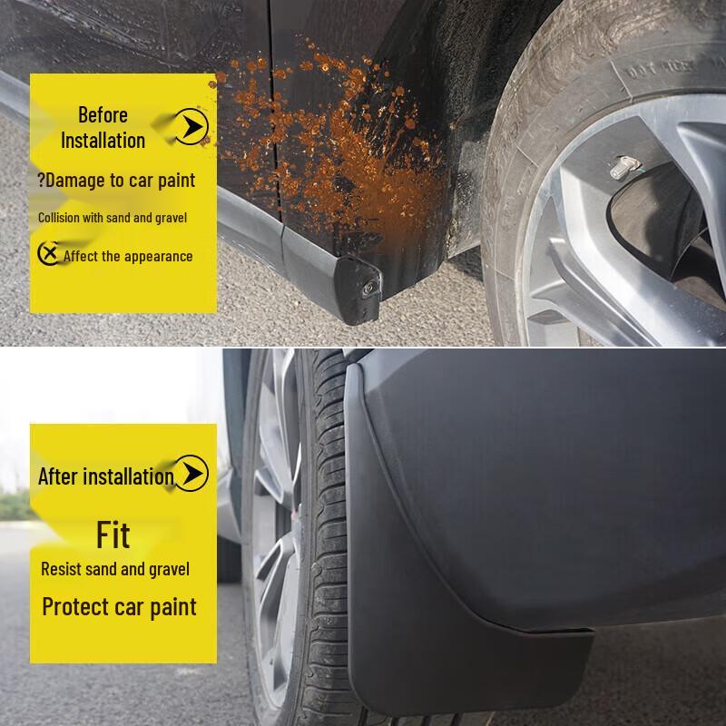 2020 Hyundai IX25 Mudguard for Front and Rear Wheels - Beijing Special Edition 14-17 Hyundai IX25 Durable Frost-Resistant