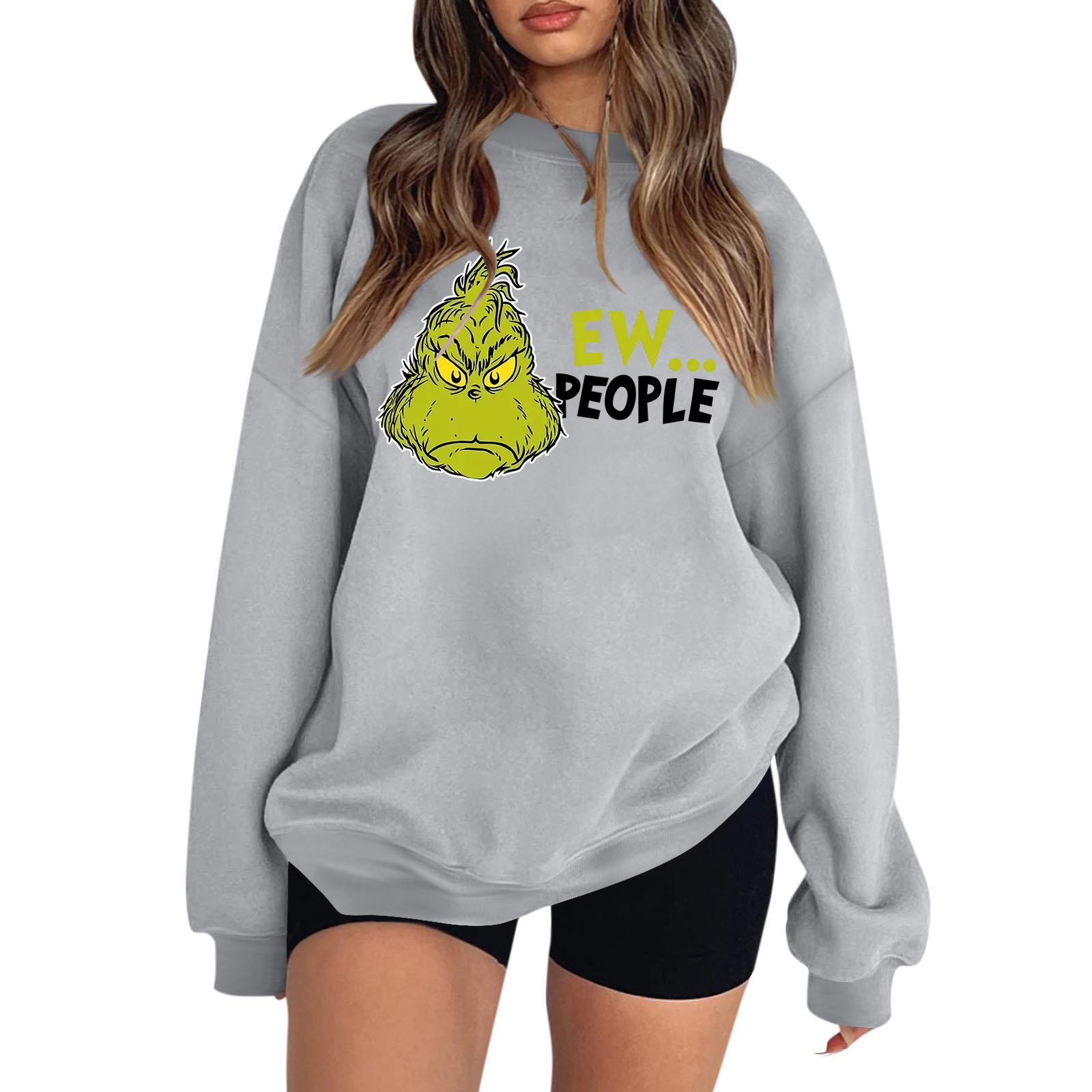 Women s Colorblock Sweatshirt Long Sleeve Round Neck Casual Comfortable Loose Lightweight Women s Sweatshirtt XXL