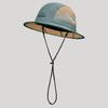 Spring New Color Block Waterproof Quick Dry Bucket Hat Outdoor Uv Protection Sun Hat For Hiking Camping