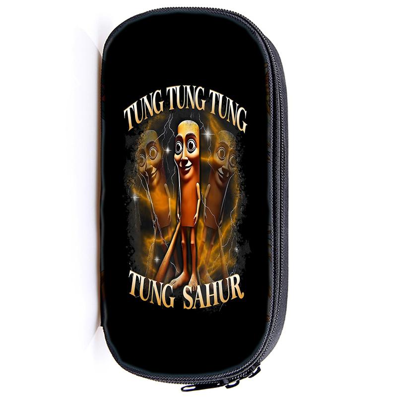 

Тунг Тунг Тунг Сахур Пенал Итальянский Маразм Молния Детская Сумка Бомбардиро Крокодило Детский Пенал Школьные Принадлежности Подарок 2