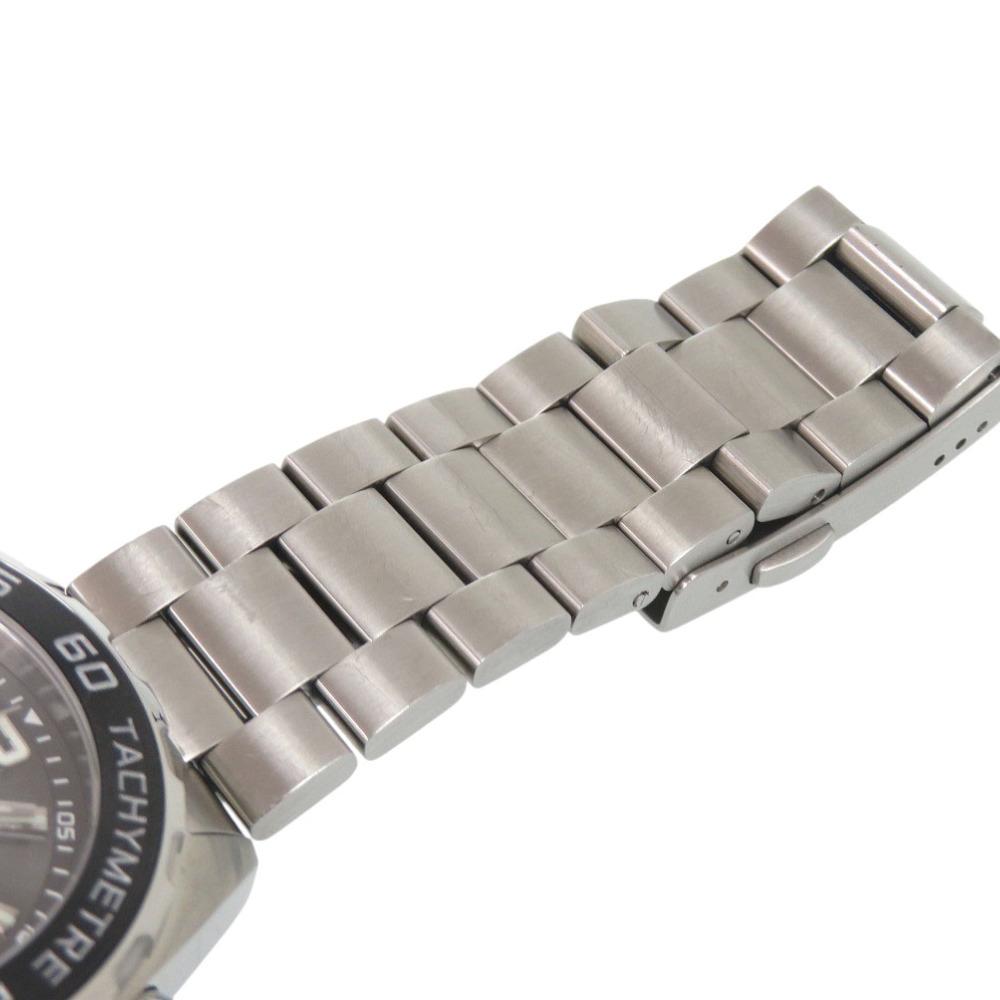 Used AUTHENTIC TAG HEUER CAZ1011 Formula 1 Gray Silver SS Ceramic Quartz Wristwatch