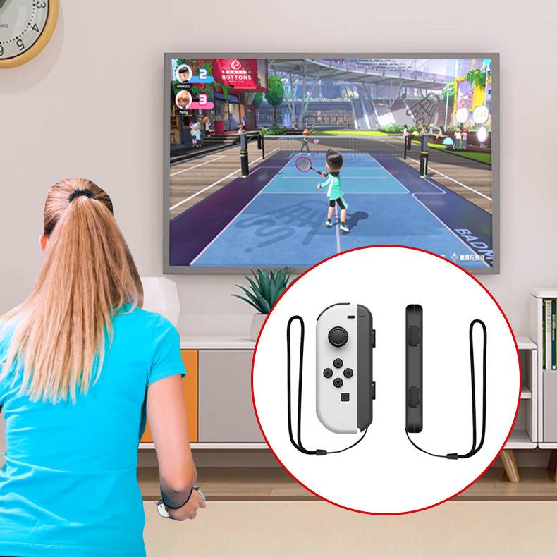 Nintendo Switch OLED 10-in-1 Sportset: Schwert, Golf, Tennisschläger & mehr.
