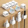 Magnetic Holder Strong Adhesive,easy To open.Organizes Phone Charging Cords neatly.For Home,office,car,desk,nightstand.