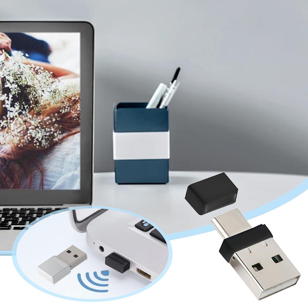 USB Type C 2 In 1 Undetectable Mouse Shaker Driver-Free Automatic Mouse Wiggler Mini Mouse Shaker for Laptop Keep Computer Awake