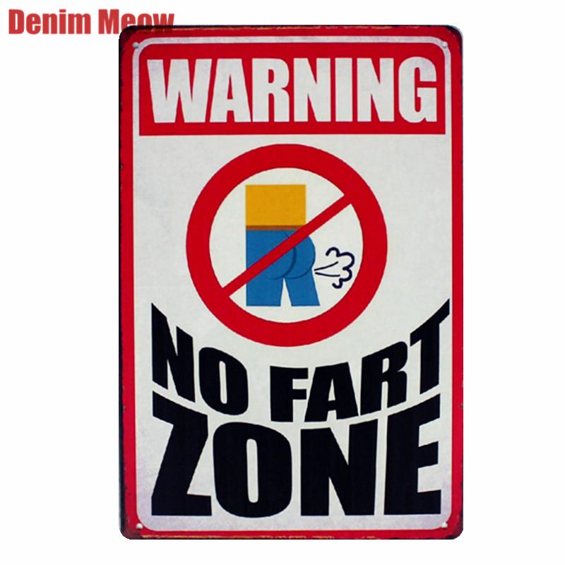 NO SMOKING Vintage Metal Tin Sign TIKI Bar Art Posters Wall Stickers for Club Home Decor Warning Sign Decorative Plate Gift N167