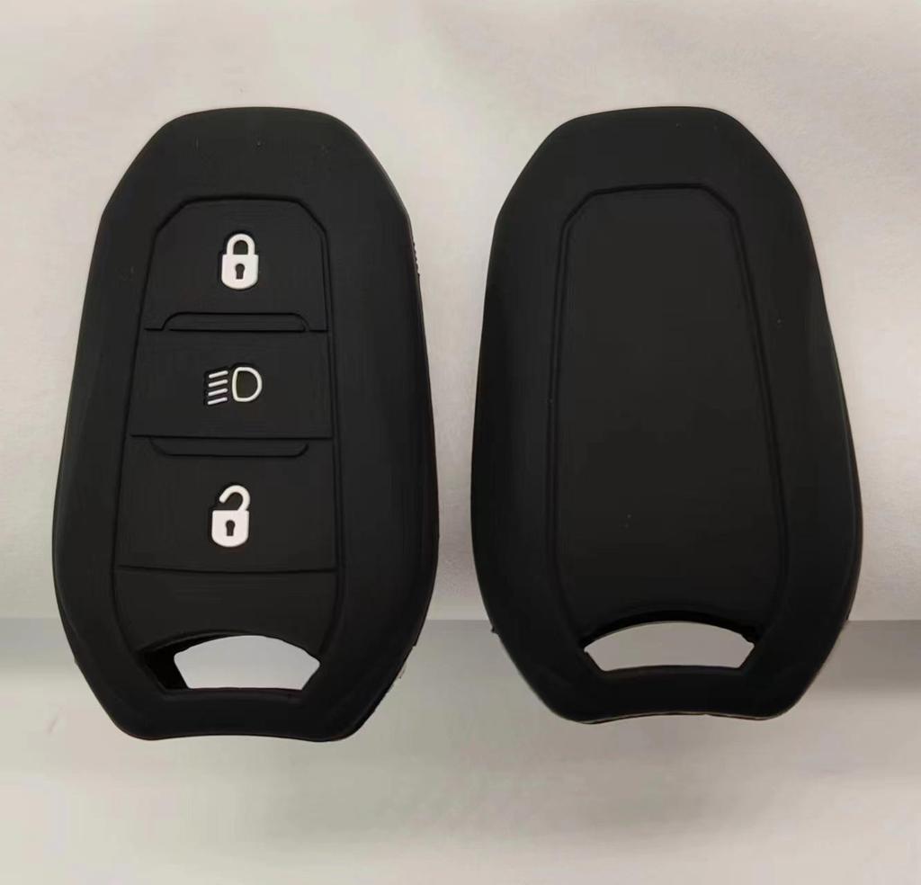 Silikon-Schlüsselhülle für Dongfeng Citroen Tianyi C5, C3XR, Peugeot 408, 508