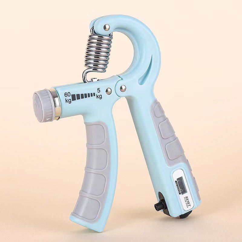 Adjustable Counting Gripper Hand Trainer - Professional 5-60KG Wrist Strengthener