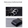 Minimalist Men's  Leather Car Key Ring Durable Car Key Holder Waist Hanging Key Chain  Party Gift