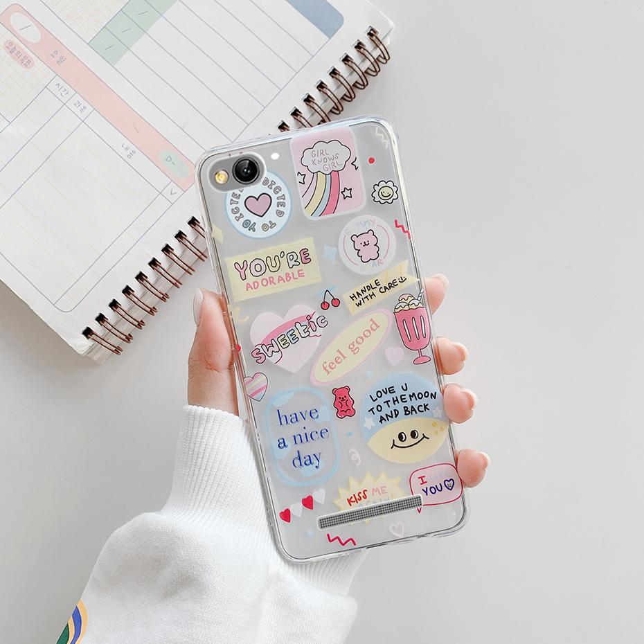 

For xiaomi Redmi 5A Case 5.0 inch Clear Painted Soft Silicone TPU Fundas For Xiaomi Redmi 5A Phone Case for Redmi 5A Back Cover Redmi 5A