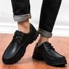 Men's Shoes Winter Velvet Warm Platform Tide Casual Shoes Dad Shoes Middle and Old Shoes Comfortable