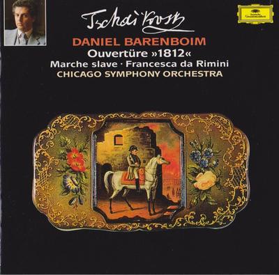 CD TCHAIKOVSKY, BARENBOIM; CHICAGO SYM - 1812 Overture / Marche Slave 4316082 Deutsche Grammo Germany Classical Used