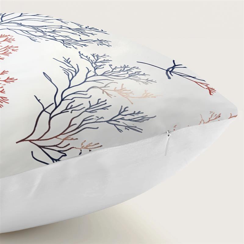 Coral Reef Pattern Decorative Cushions Pillowcase Polyester Cushion Cover Throw Pillow Sofa Decoration Pillowcover Home Decor