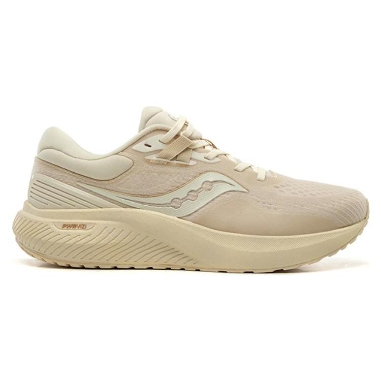 SAUCONY Surge Cushioning Slip Resistant Abrasion Resistant Low Top Running Shoes Unisex Beige S28187-3