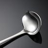 304 Stainless Steel Duck Beak Spoon Mirror Polished Special-shaped Soup Shell Sauce Crooked Beak Sauce Spoon Hotel Supplies KAYA