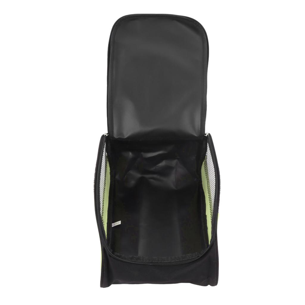 Dustproof Breathable Golf Shoe Bag Portable Golf Shoe Storage Bag for Travel Men Women Black Green