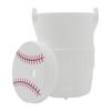 Cubo Enfriador de Bebidas Deportivo para Latas de 12 oz, Mini Soporte para Latas de Cerveza para Fiesta en la Playa, Contenedor de Hielo para Fiestas de Arranque de Fútbol Baloncesto