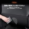YUN YUE Universal Car Seat Kick Guards Rear Kick and Scratch Protection Back Back Seat Interior Stain and Scratch Embroidered Logo (2-Pack) -