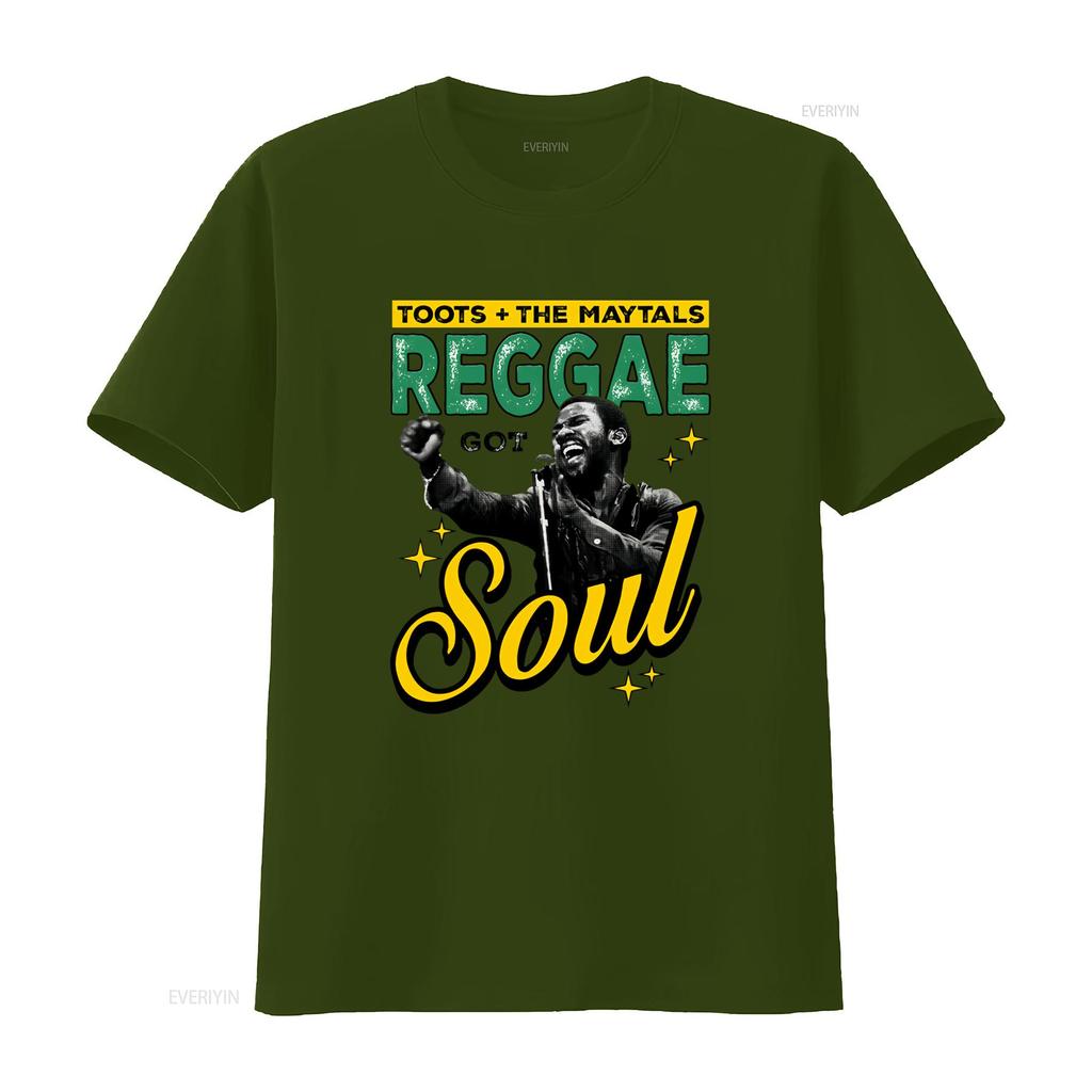 Toots The Maytals T-shirt Reggae Got Soul Bianca S 5XL Ju647 Vintage Morbida Streetwear Leggermente Elastica
