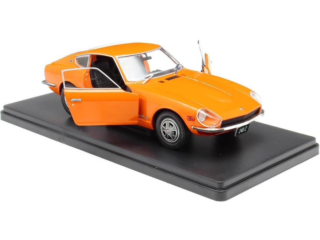 WHITEBOX Scale Datsun 240Z 1969 Orange Nissan Datsun 240 Z Diecast Car 1/24