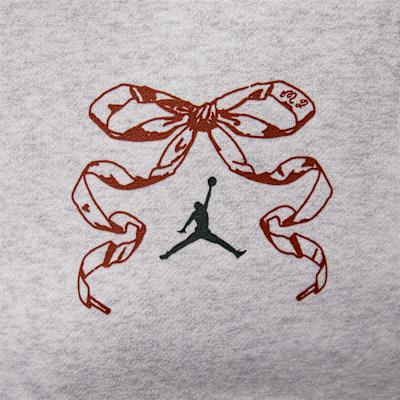 Jordan Sweatshirts Women's Greige Crew Neck Moderate