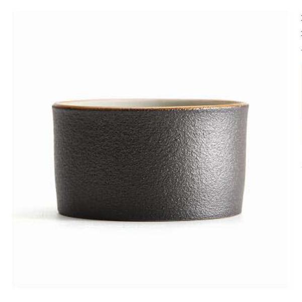 

Hand-Pulled Ceramic Tea Cup Coarse Pottery Japanese Kung Fu Tea Set Small Cup J