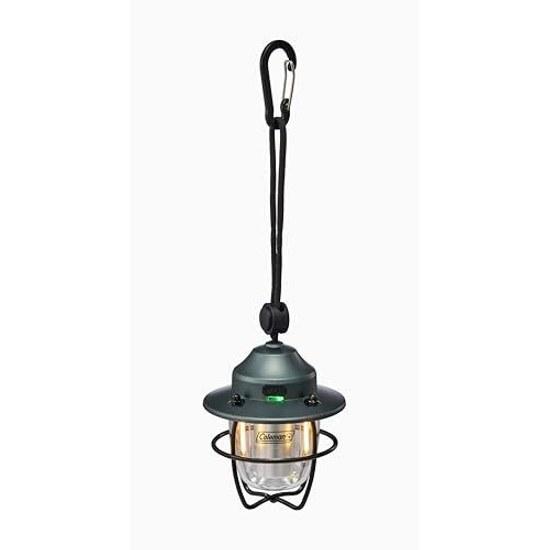 Coleman Camping Mini Lamp LED Camp Outdoor Disaster Preparedness Power Outage Rechargeable Compact Work Light Tabletop Hanging