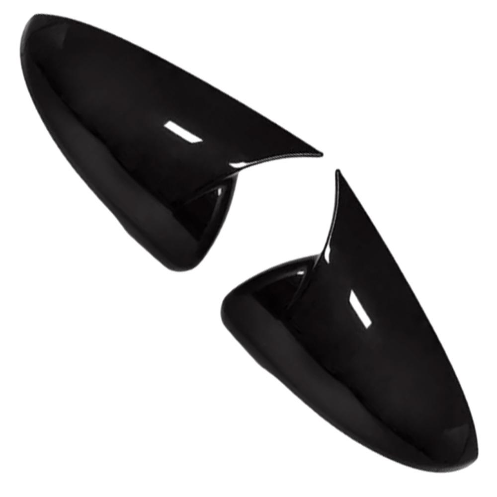 

2Pcs Car Side Wing Mirror Cover Rear View Mirror Caps Trim for Kia K3 Cerato Forte 2019 2020 2026 2026 ABS Carbon Fiber Black