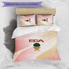 FC Augsburg FC Beddengoedset met Print (3 Delen) Ademende Dekbedovertrek met Kussenslopen Decoratief Beddengoed voor Slaapkamer Huis
