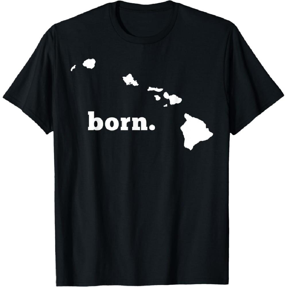 

Hawaii Born T-Shirt T-Shirt XXXXXL чорний