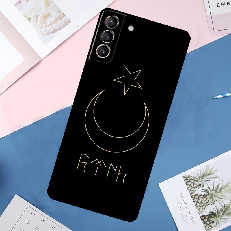 

Чехол Турецкий Флаг Турции для Samsung Galaxy S24 S23 S22 Ultra S20 S21 FE S8 S9 S10 Plus Note 10 20 Ultra Galaxy S21