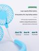Third Generation Portable Neck Fan with Aromatherapy, Long-lasting Replaceable Battery, Silent Operation, and USB Charging.