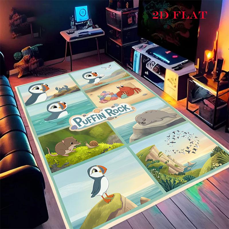 Peter Rabbit Dawn Carpet Rug for Living Room Bedroom Home Sofa Decoration,Kids play Nonslip Floor Mat