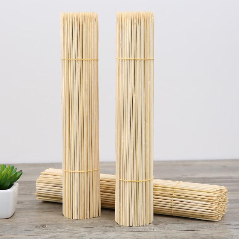 ZISIZ Disposable Moso Bamboo BBQ Skewers