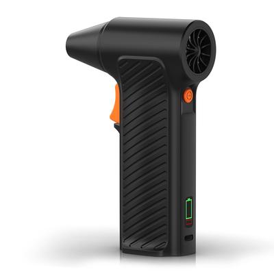 Handheld Violent Hair Dryer 110000 RPM Ultra-high Speed Blower USB Rechargeable Duct Jet Fan for Computer Keyboard Outdoor