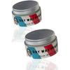 Babro Pomade Dry Cream Super Hard Hair Wax 120g 2-Piece Set