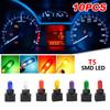 10 Stück T5 SMD LED Autolicht Automobil Leuchtdiode Instrumentenanzeige Armaturenbrett Glühbirnen Auto Innenanzeige Leuchte