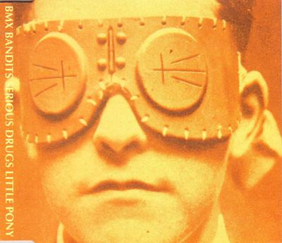 CD BMX BANDITS - Serious Drugs / Little Pony CRESCD181 Creation Record 1994 UK Rock Used