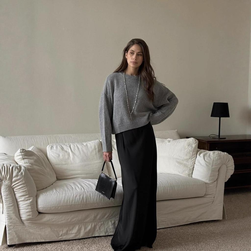 Fall Winter Oversized Sweaters for Women Casual Crewneck Pullover Long Sleeve Fuzzy Chunky Knit Tops Blouse Women's Warm Pullover Sweater Tops Outfits