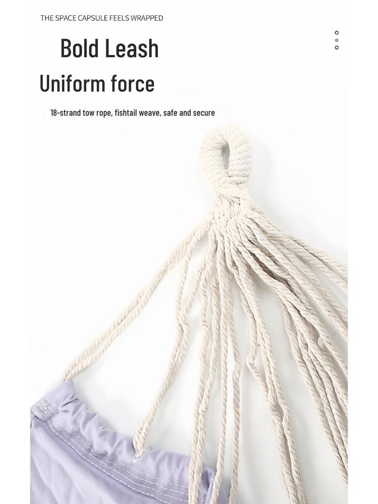 Thickened Anti-Rollover Swing Chair for Dorms, Bedrooms, Balconies