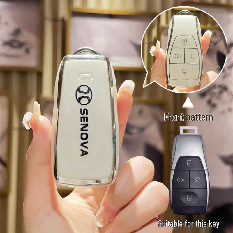 Damen Schlüsselhülle für Beijing X7, BJ40, BJ80 und BAIC EU5 Plus, EU7, Zhidao U7