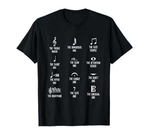Musical Terms Classical Music Music Lover Classical Music Geek Gift Funny T-Shirt