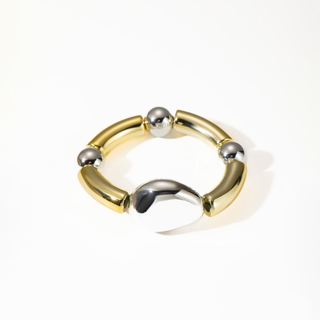 Fashion Personality New Round Beads Niche Design Bracelet Exaggerated Irregular High-End Bracelet Women