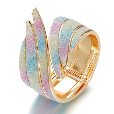 Bracciale Irregolare a Polsino Punk Rock Hippie Bangle Per Donne Accessorio Gioiello