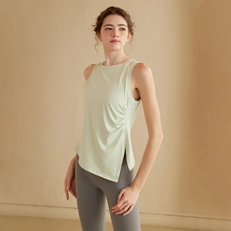 Women's Ice-Feel Quick-Dry Sleeveless Yoga Top