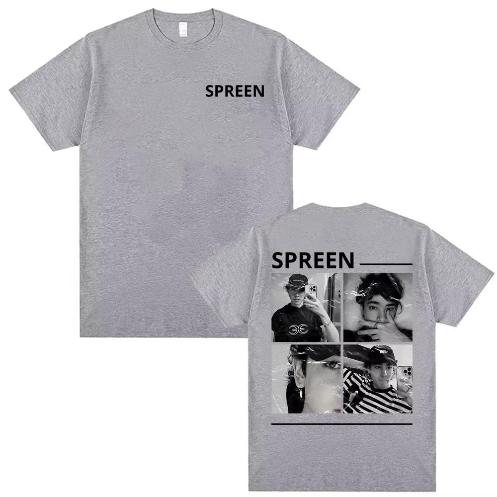 Rapper Spreen Album Graphic Merch Tshirts Mens Women Fashion Vintage Short Sleeve T Shirt Casual 100 Cotton Oversized Tshirt