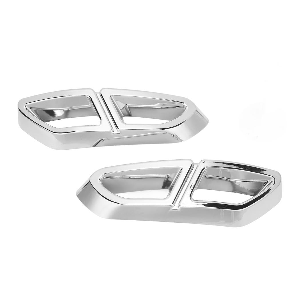 1 Paar Uitlaatdemper Eindpijp Cover Trim Vervanging voor Variant B8 2014+