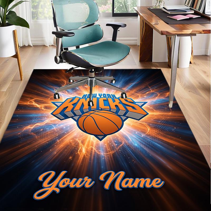 Custom Name Rug Knicks Logo Area Rug Suitable for Indoor And Outdoor,Carpets for Homes, Offices,Living Rooms,Home Decor,Christmas Gift