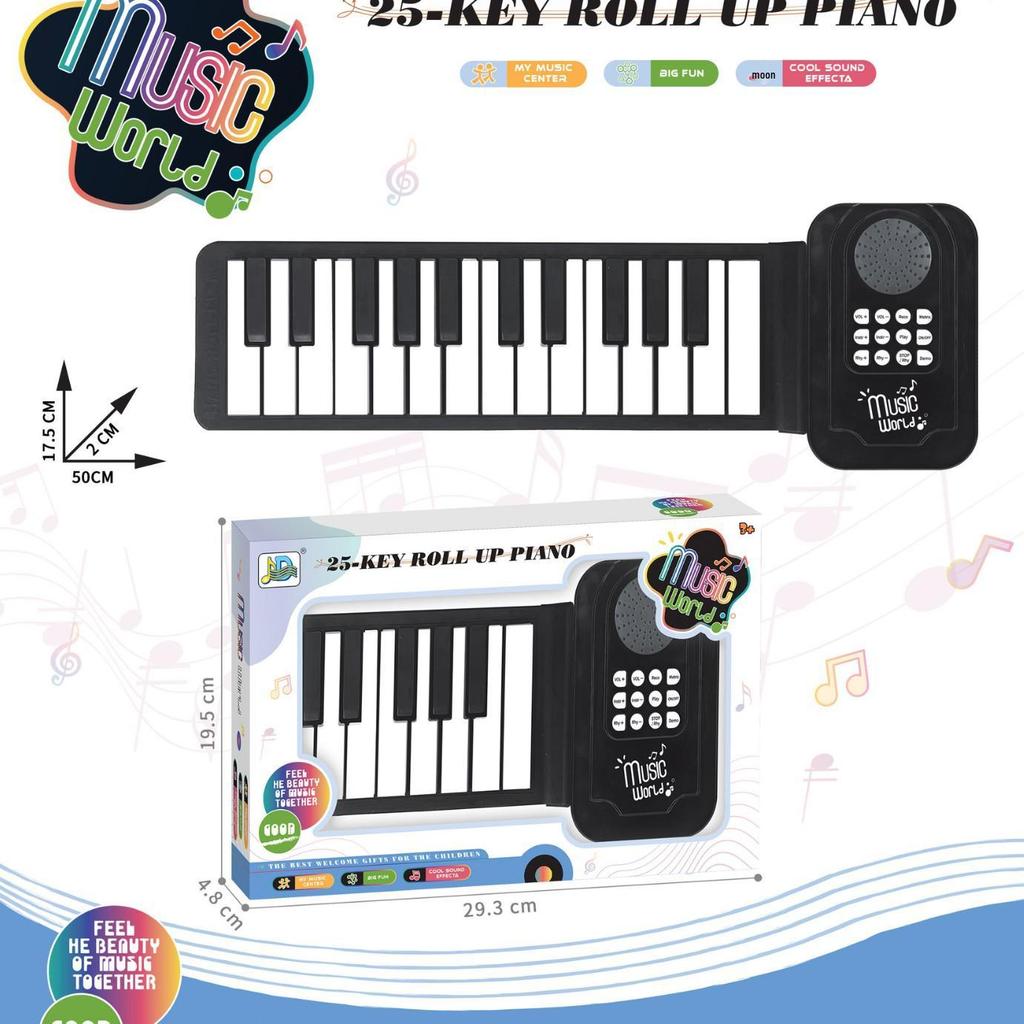 Portable 49-Key Foldable Piano for Kids