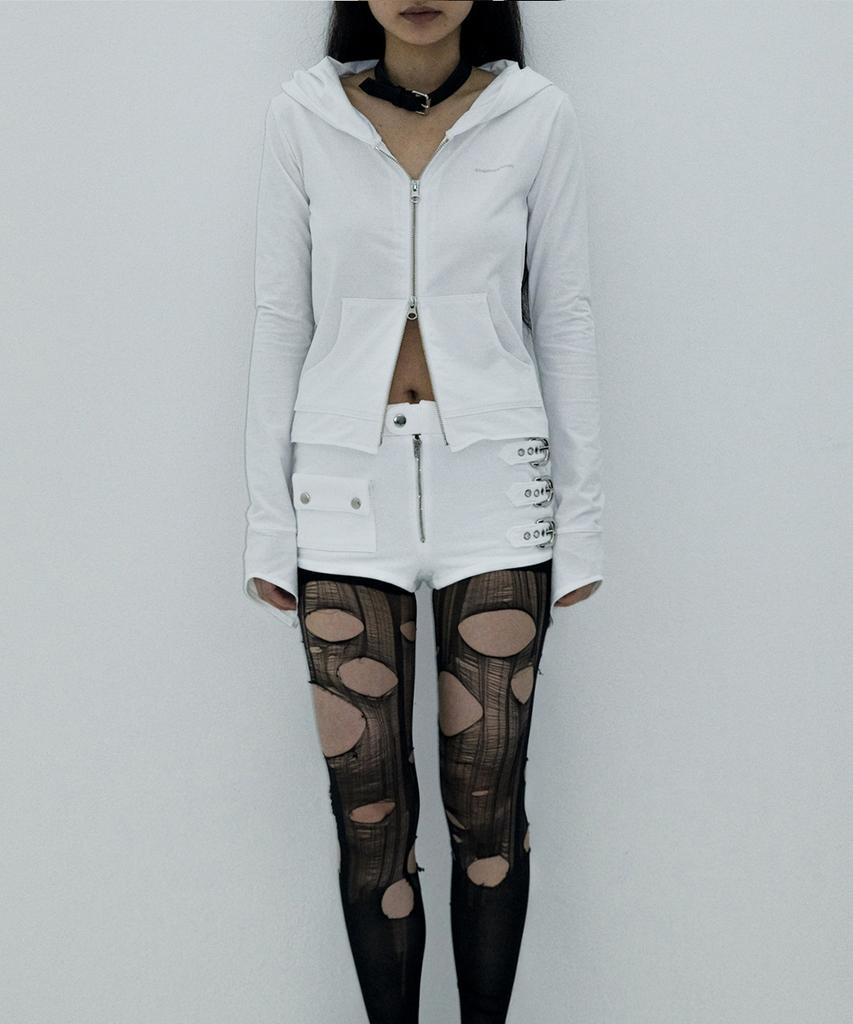 Tae Three-Belt Shorts 002